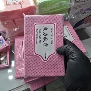 ورق مسح الاظافر حجم صغير
bandelettes remover PM